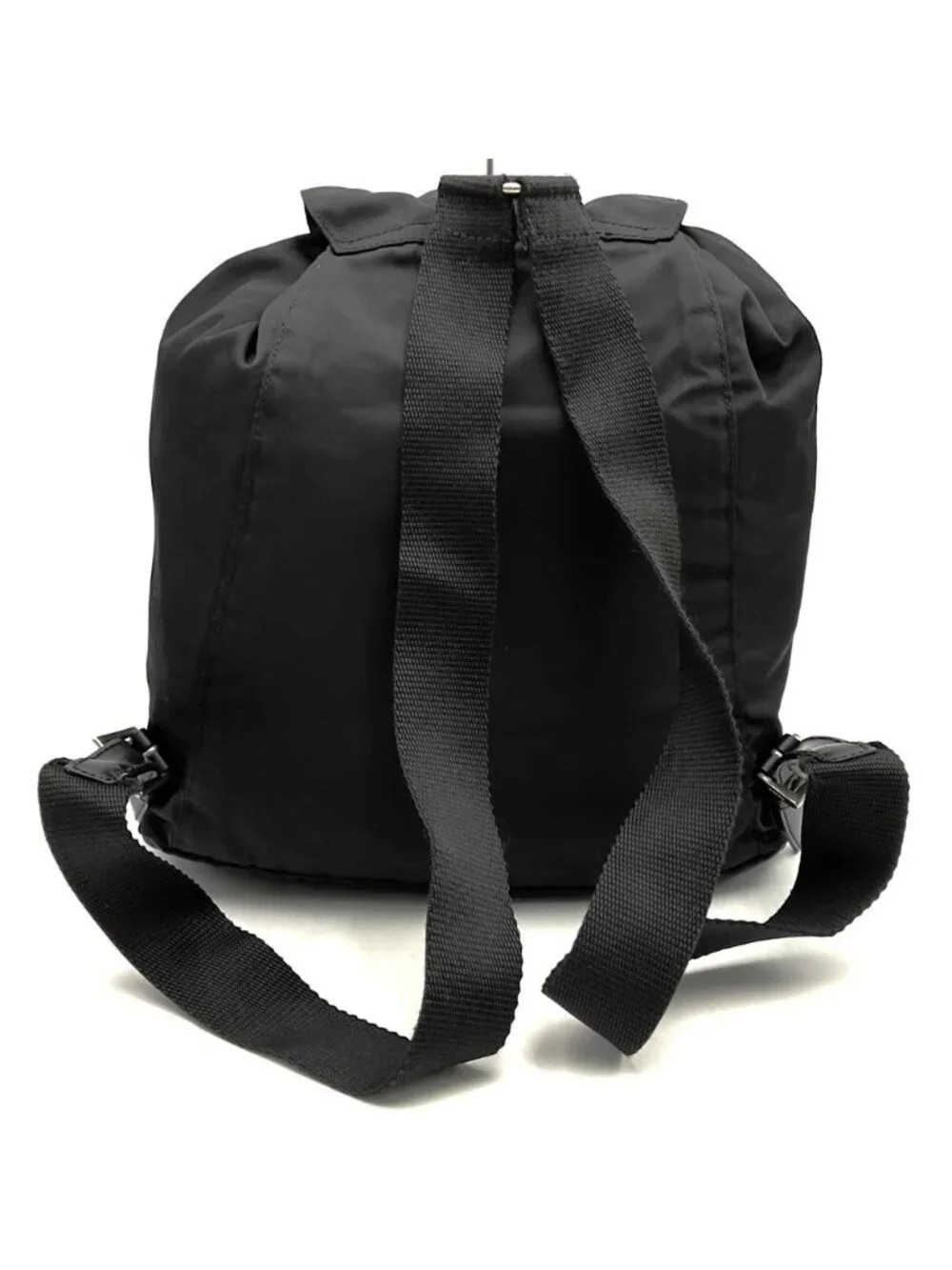 Prada Backpack Nylon Black Vintage